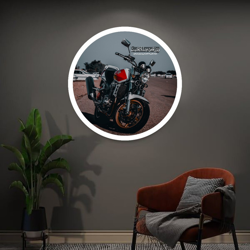 تابلو طرح موتور هوندا CB1300 کد ۶۲ فریم سفید