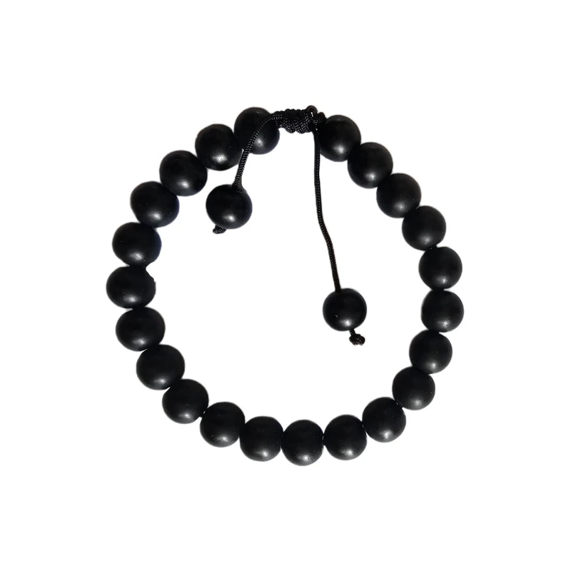 دستبند مهره ای مدل سنگ اونیکس