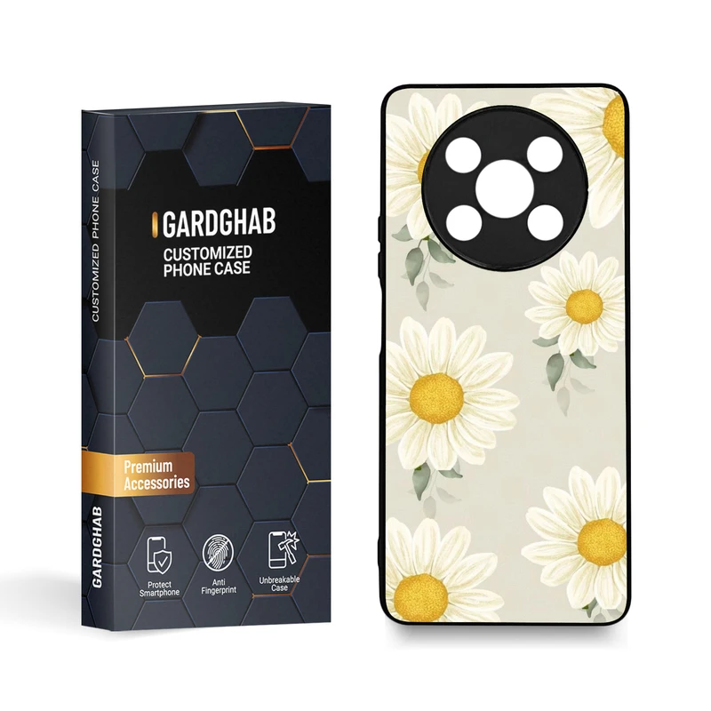 کاور گارد قاب مدل گل مناسب برای گوشی موبایل آنر Honor X9 5G/X9 4G