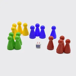 مهره و تاس بازی کد TFM100 بسته 16 عددی