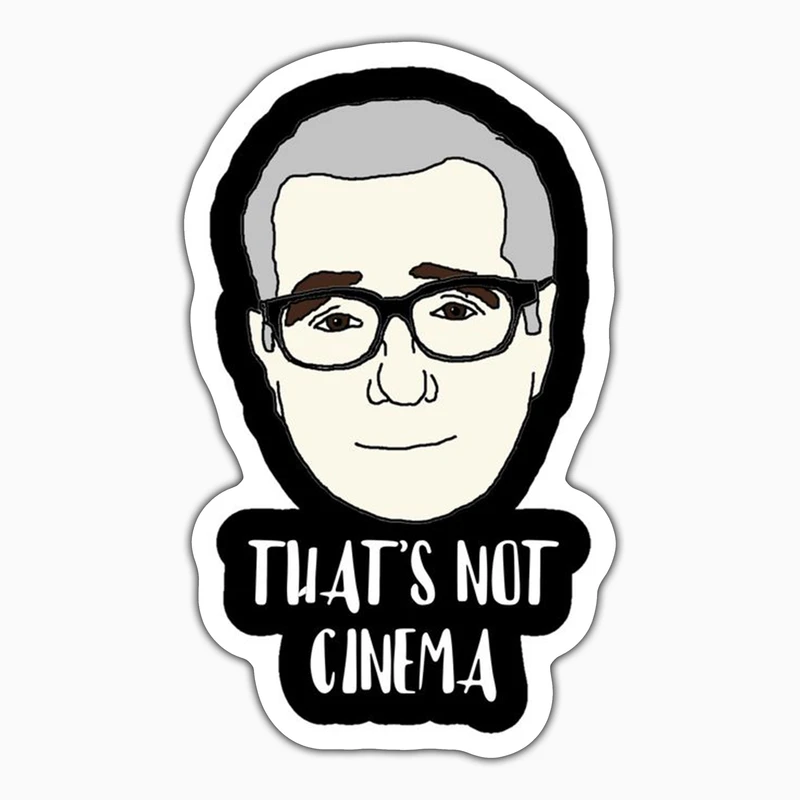 استیکر لپ تاپ و موبایل بووم طرح Martin Scorsese کد VR21