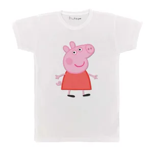 تی شرت بچگانه پرمانه طرح پپا پیگ کد pmt.4737