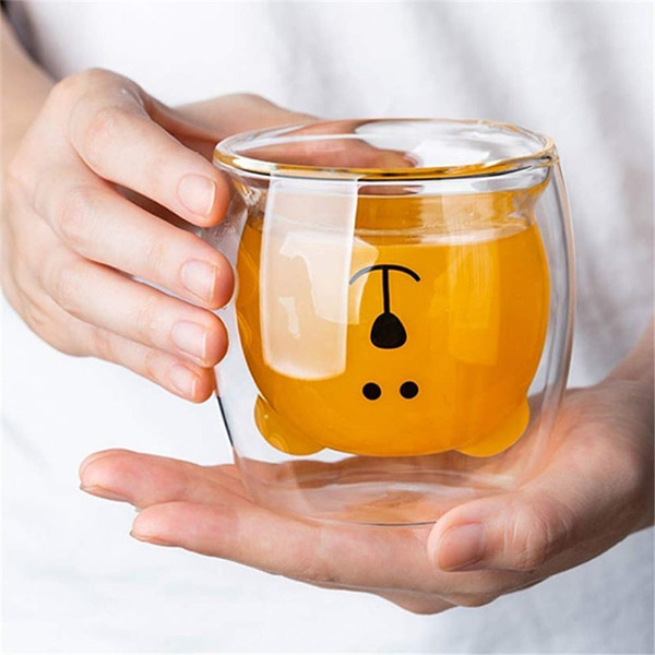 لیوان مدل دوجداره طرح خرس