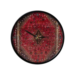 ساعت دیواری مدوپد طرح فرش شیراز مدل C-Shiraz03