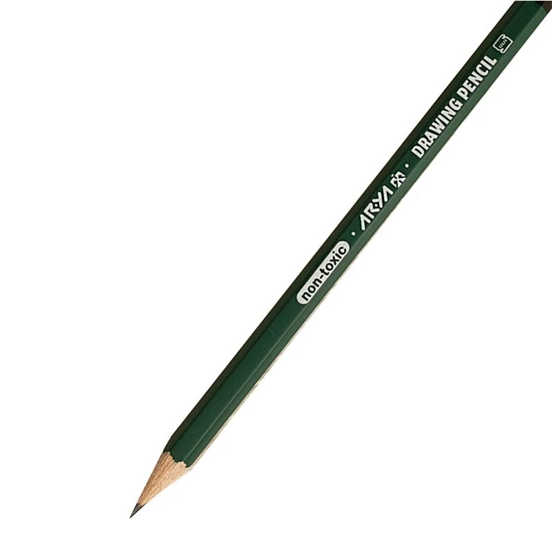 عکس شماره 2 : مداد طراحی آریا مدل drawing-b6 کد 84912 بسته 2 عددی