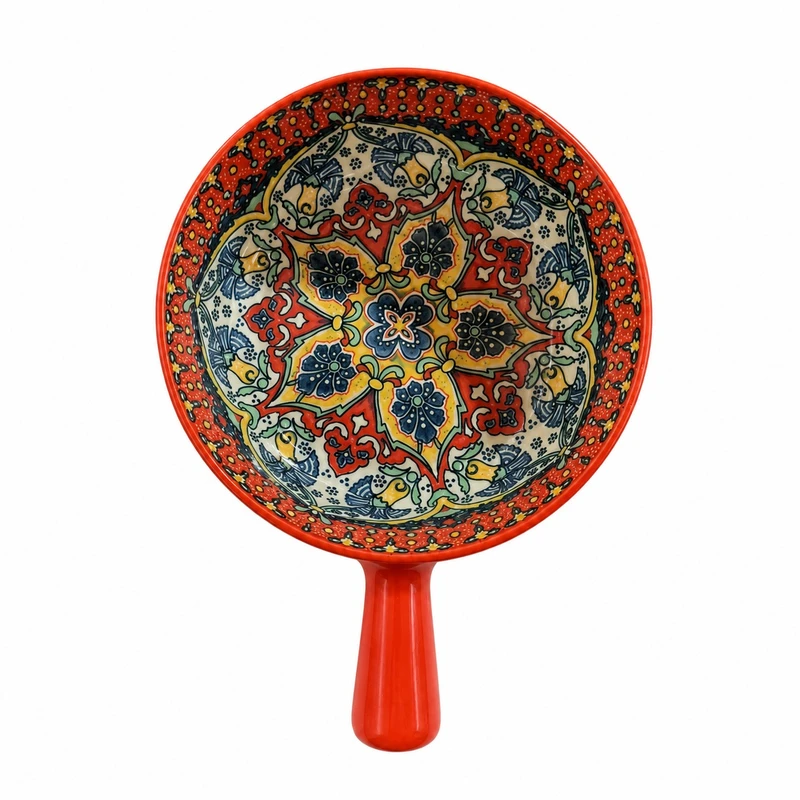 کاسه طرح سنتی ایزنیک مدل بهار