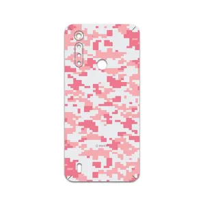 MAHOOT  Army-Pink-pixel Cover Sticker for motorola Moto e6 Plus