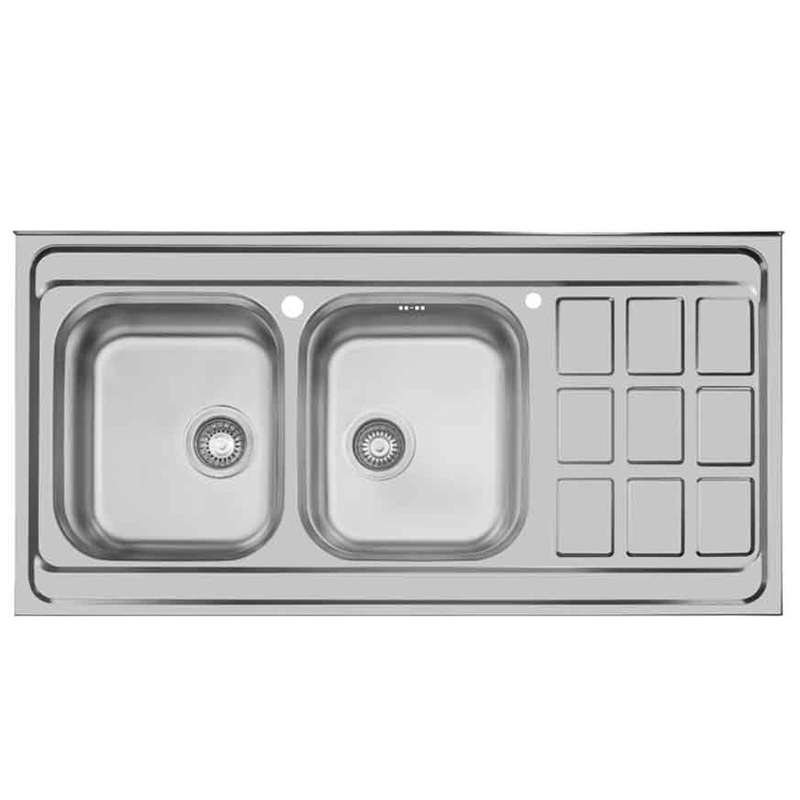 سینک ظرفشویی اخوان مدل 370 روکار