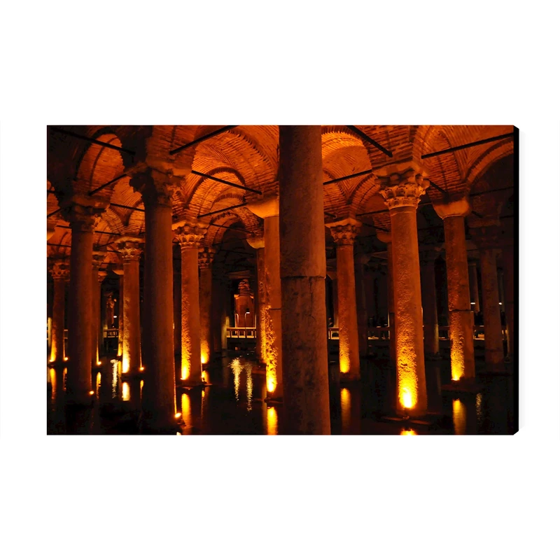 تابلو شاسی عرش طرح گردشگری ترکیه مدل آب انبار باسیلیکا کد As6013