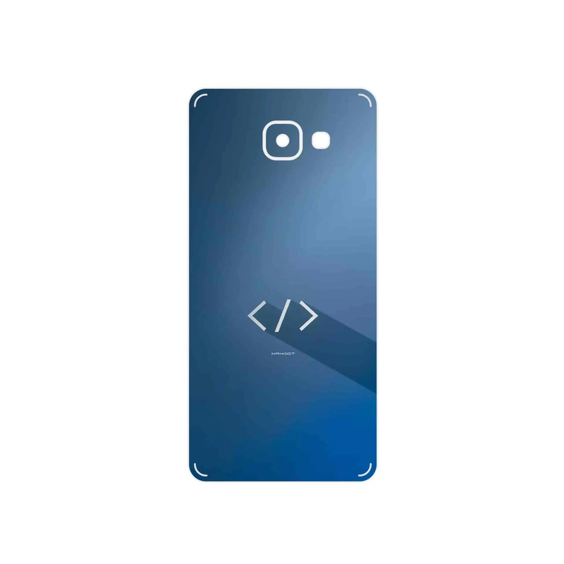 برچسب پوششی ماهوت مدل Minimal Coding icon مناسب برای گوشی موبایل سامسونگ Galaxy A7 2016