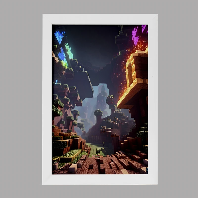 تابلو خندالو مدل ماینکرافت (Minecraft) کد F3525