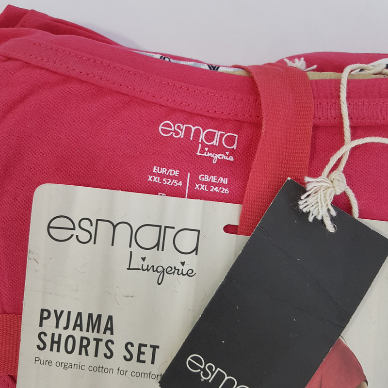 ست تی شرت و شلوارک زنانه اسمارا مدل DreamPnk315665