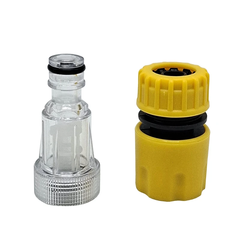 کوپلینگ و فیلتر کارواش شیشه ای تات ناد کد 2/5 مدل 025 مجموعه 2 عددی
