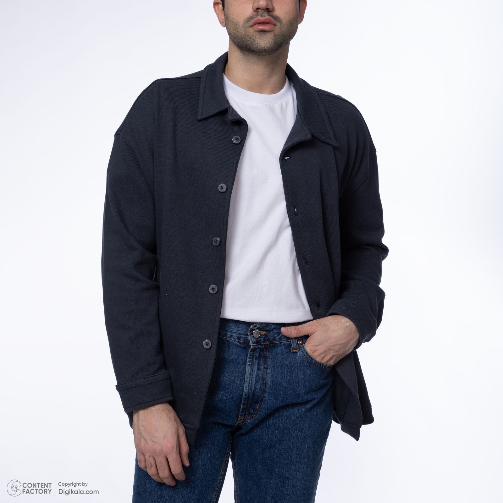 پیراهن آستین بلند مردانه سیکس زیرو ناین مدل 1275 - - 2