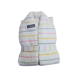 حوله پالتویی لوانزو طرح رنگین سایز 125