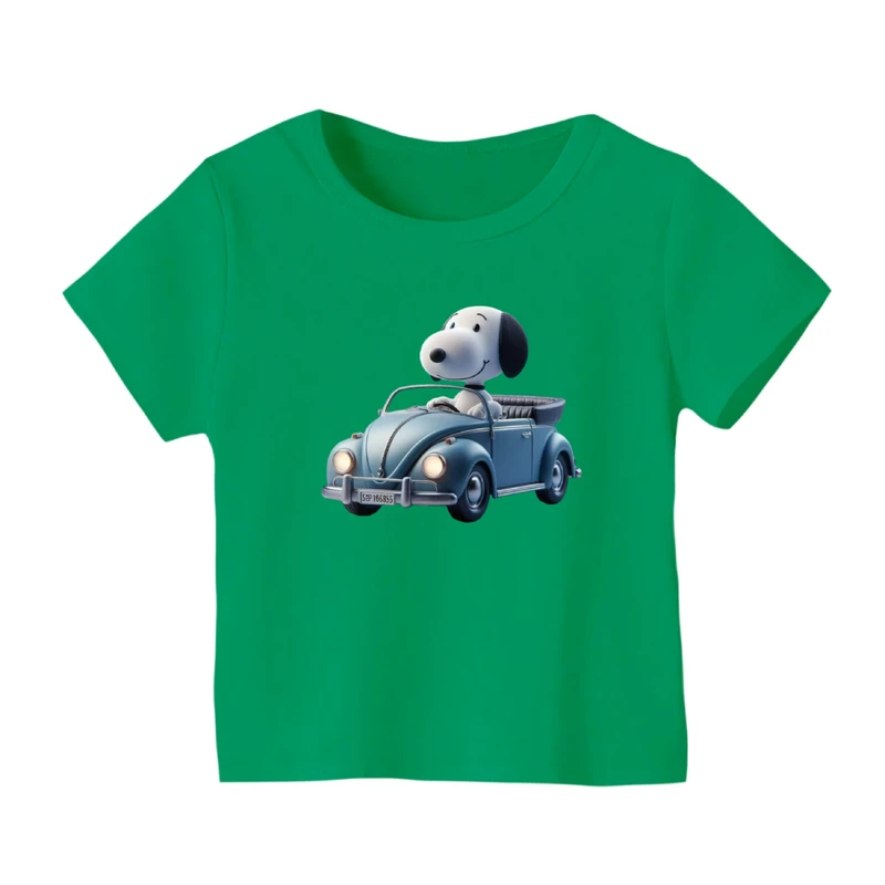 تی شرت آستین کوتاه بچگانه مدل اسنوپی کد ۲۴