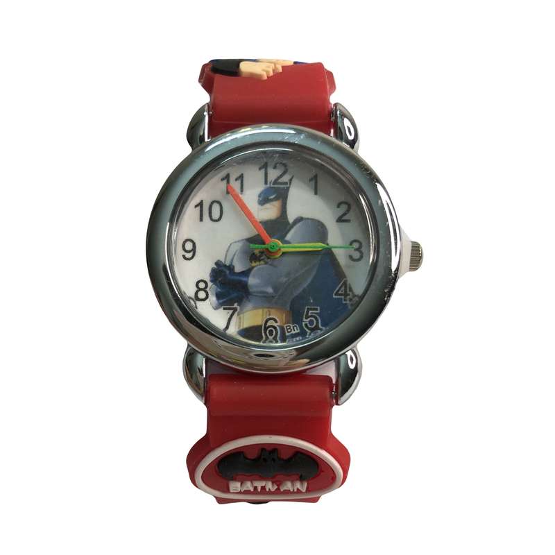 ساعت مچی عقربه ای پسرانه مدل بتمن کد gh ساعت مچی عقربه ای پسرانه مدل بتمن کد gh