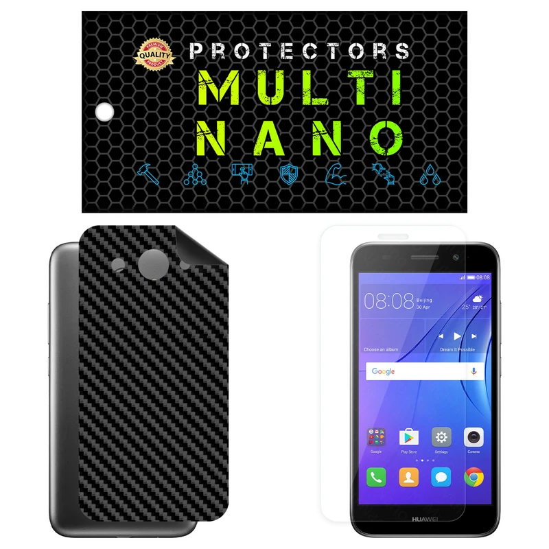 محافظ صفحه نمایش مولتی نانو مدل X-SFC مناسب برای گوشی موبایل هوآوی Y3 2018 به همراه برچسب پوششی