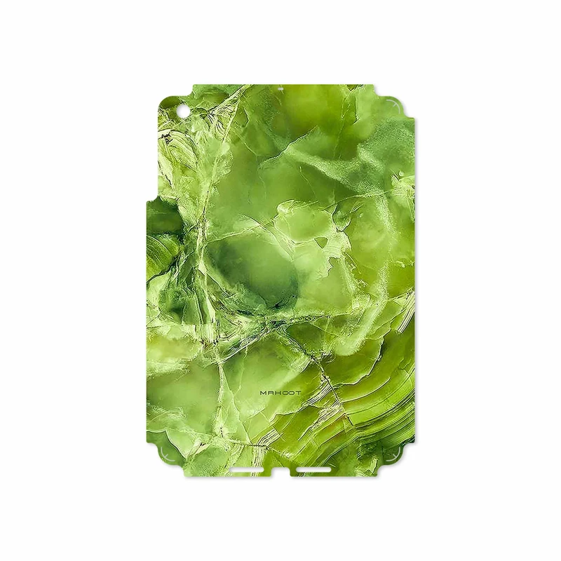 برچسب پوششی ماهوت مدل Green Crystal Marble مناسب برای تبلت اپل iPad mini 2012 A1455