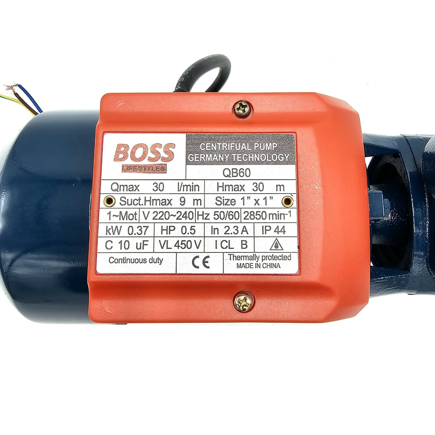 پمپ آب باس مدل QB60 کد HP0.5