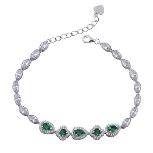    دستبند نقره زنانه بازرگانی میلادی کد DP_036