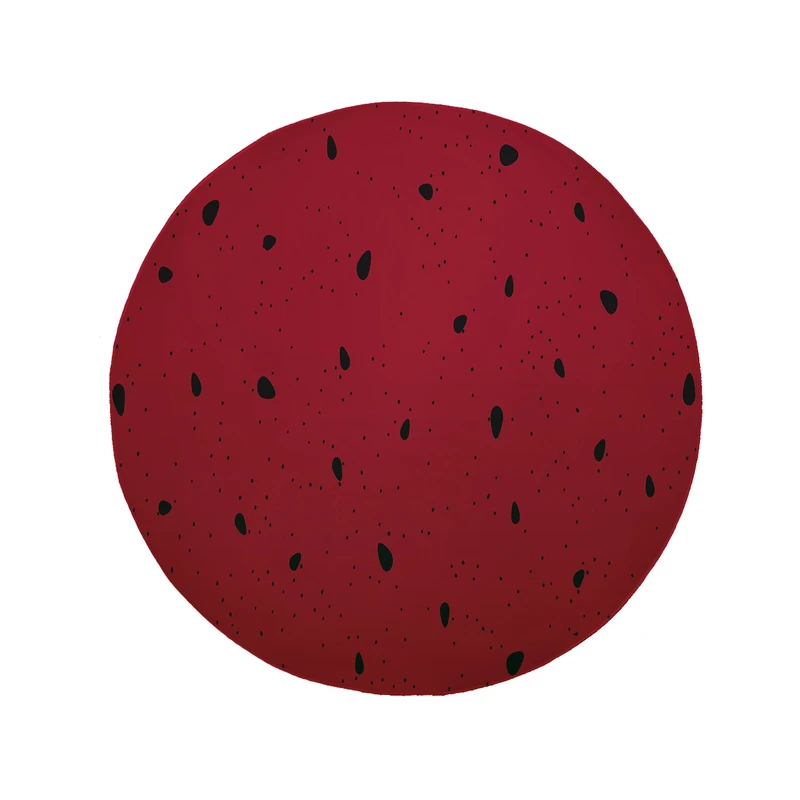 پادری مدل دایره طرح هندوانه کد 8419 سایز 90 × 90 سانتی متر