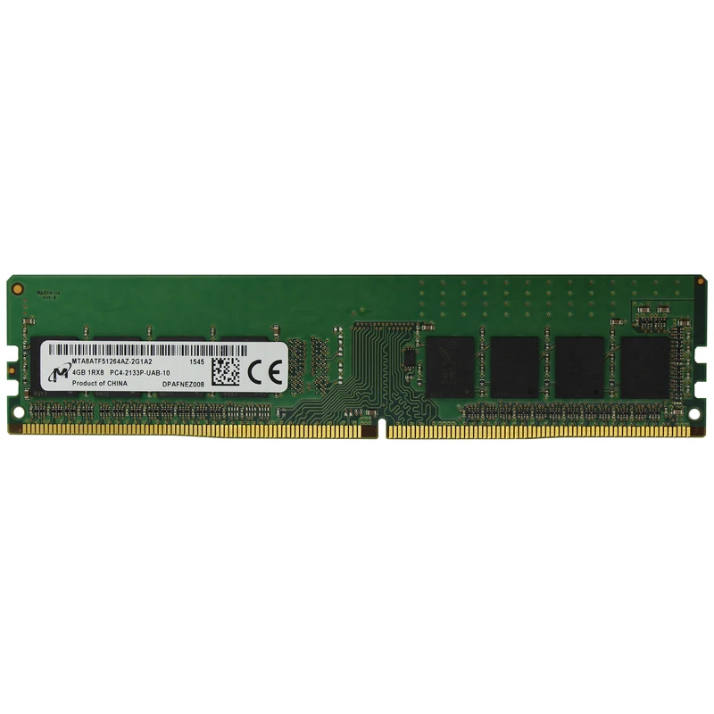 رم دسکتاپ DDR4 تک کاناله 2133 مگاهرتز CL15 میکرون مدل MT ظرفیت 4 گیگابایت