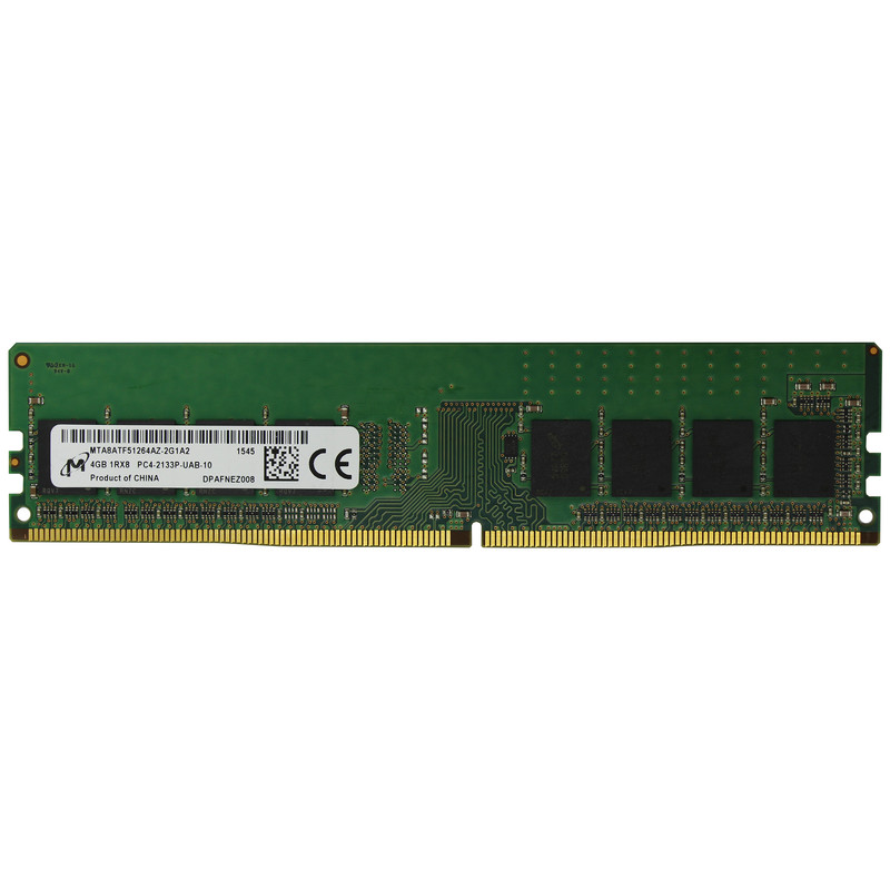 رم دسکتاپ DDR4 تک کاناله 2133 مگاهرتز CL15 میکرون مدل MT ظرفیت 4 گیگابایت