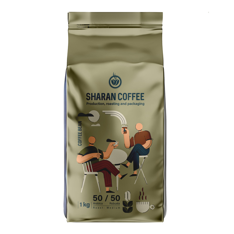 دانه قهوه ترکیبی پانیک شاران - 1 کیلوگرم