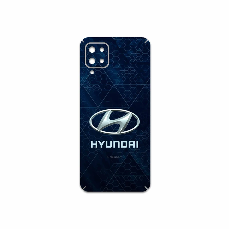 برچسب پوششی ماهوت مدل Hyundai-Logo مناسب برای گوشی موبایل سامسونگ Galaxy A12 Nacho