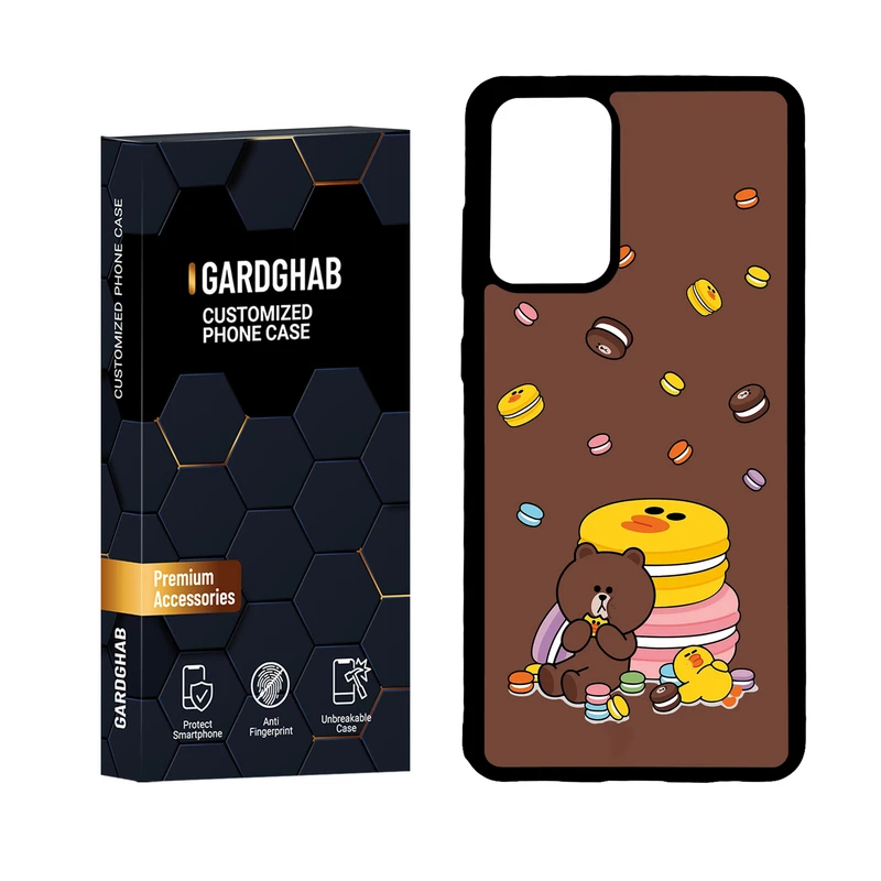 کاور گارد قاب مدل دور ژله ای فانتزی مناسب برای گوشی موبایل سامسونگ Galaxy A72