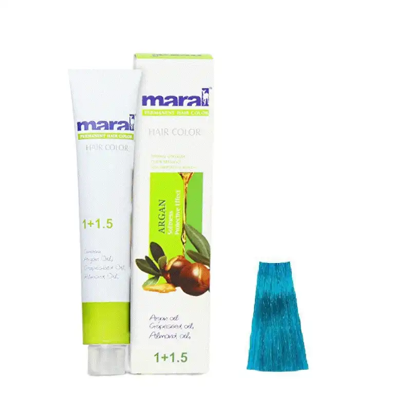 رنگ مو مارال شماره 7.101 حجم 100 میلی لیتر آبی کلاسیک فانتزی