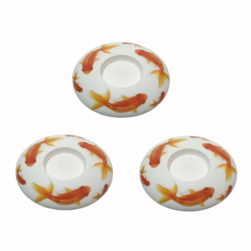 جاشمعی مدل ماهی کد 444 مناسب شمع وارمر بسته 3 عددی