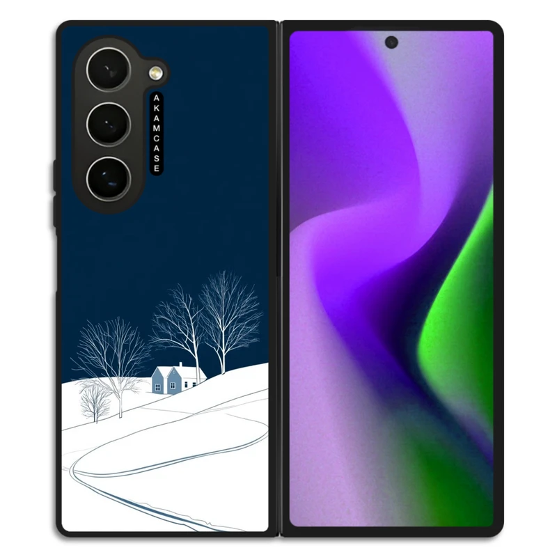 کاور آکام مدل AMC-WSGZFOLD6-WINTER-25 مناسب برای گوشی موبایل سامسونگ Galaxy Z Fold 6