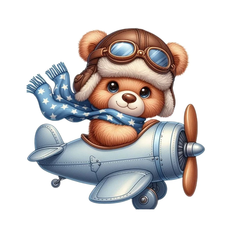 استیکر پارچه و لباس پاد آفرین مدل تدی کد 103