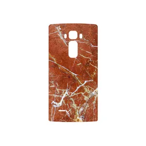 MAHOOT Red Marble Cover Sticker for LG G Flex 2