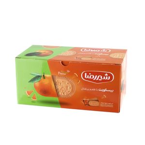 نقد و بررسی بیسکویت با طعم پرتقال شیررضا - 1100 گرم توسط خریداران