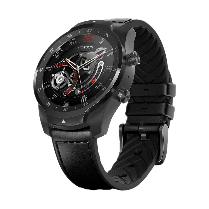 ساعت هوشمند موبووی مدل TicWatch PRO ELEGANT BLACK