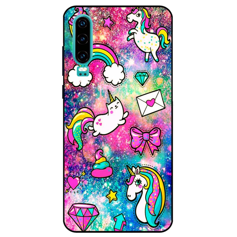 کاور مگافون طرح تک شاخ مدل 8155 مناسب برای گوشی موبایل هوآوی P30