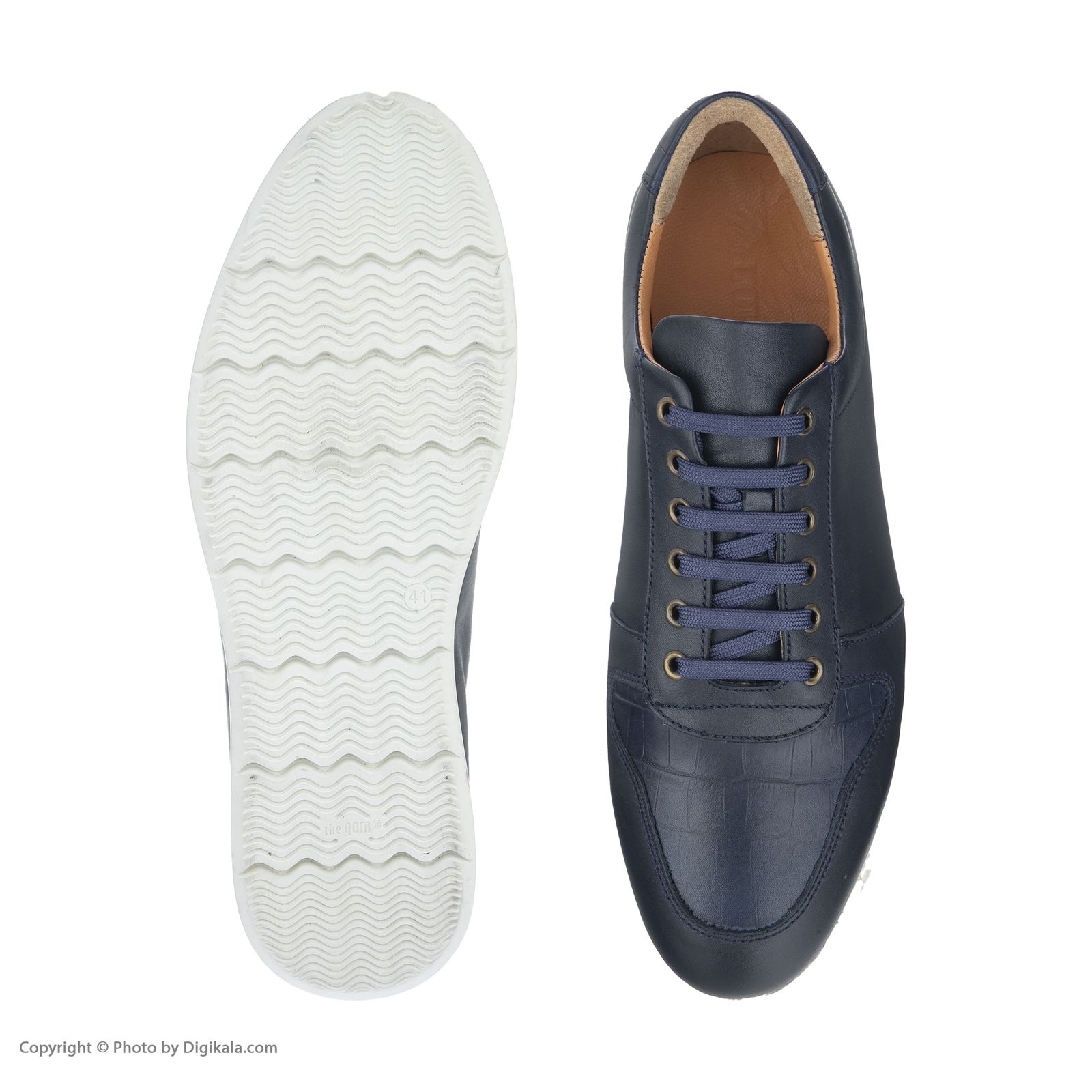 کفش روزمره مردانه لرد مدل 3060Navy blue -  - 6