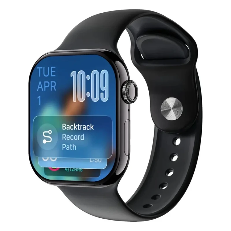 ساعت هوشمند 44 میلی متری گرین لاین مدل EMD COMMUNICATE SMART WATCH GNCO55SWTCBK بند سیلیکون