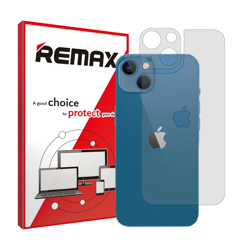 محافظ پشت گوشی شفاف ریمکس مدل HyGEL مناسب برای گوشی موبایل اپل iPhone 13 mini
