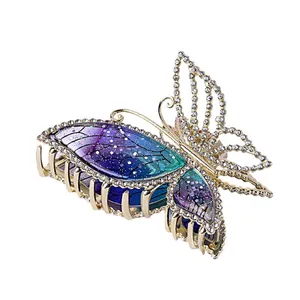 کلیپس مو زنانه مدل پروانه رزینی