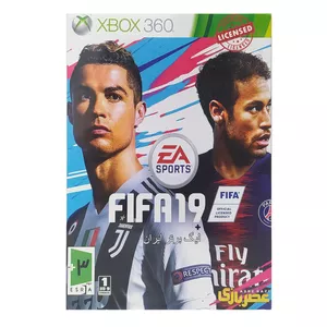 بازی FIFA 19 + لیگ برتر ایران مخصوص XBOX 360 نشر عصر بازی