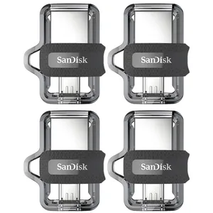 فلش مموری سن دیسک مدل Ultra Dual Drive M3.0 ظرفیت 16 گیگابایت بسته 4 عددی