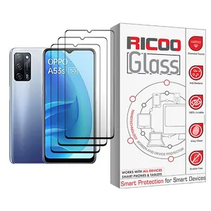 Ricoo Ricoo Glass MIX003 Screen Protector For Oppo A53s 5G Pack Of 3
