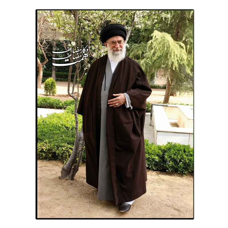 تابلو شاسی بکلیت طرح رهبری آیت الله خامنه ای مدل SH-12162