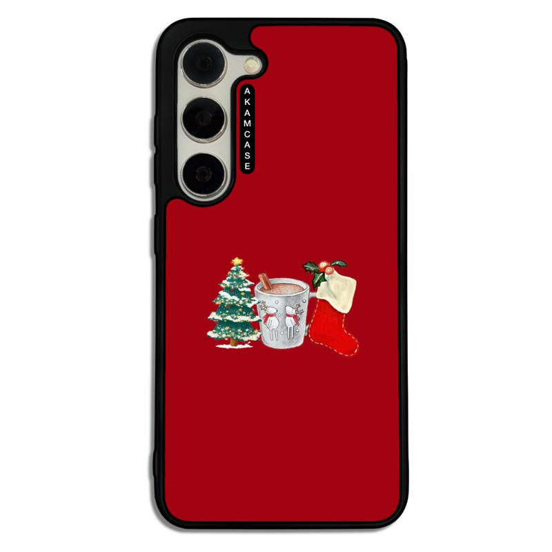 کاور آکام مدل AMCWSGS23-CHRISTMAS14 مناسب برای گوشی موبایل سامسونگ Galaxy S23