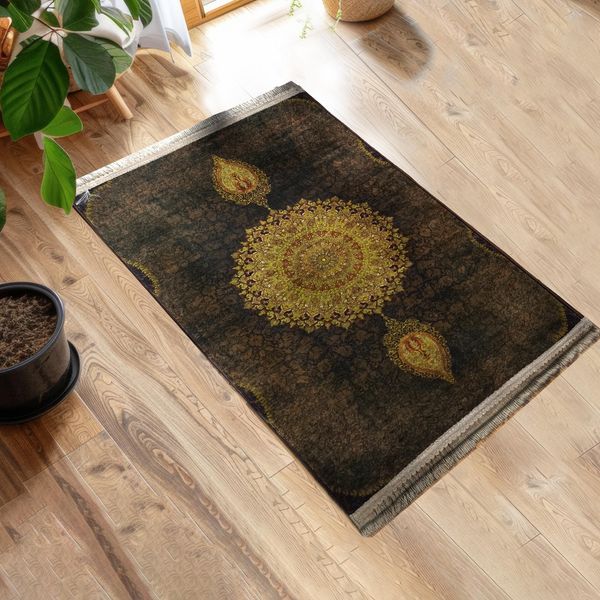 پادری طرح مستطیل کد E12 سایز 80×50 سانتی متر