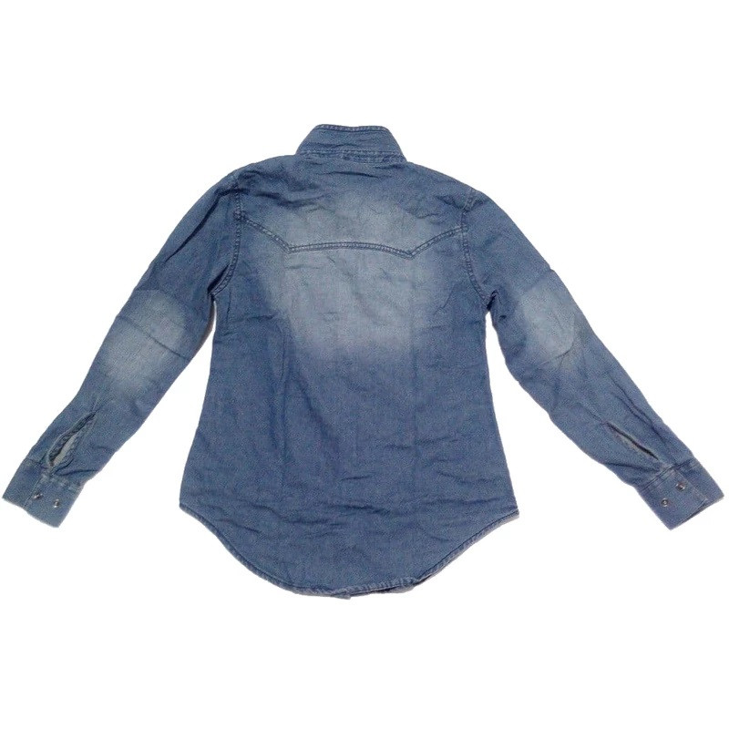 شومیز آستین بلند زنانه اسمارا مدل جین سنگشور کد 2- 281029